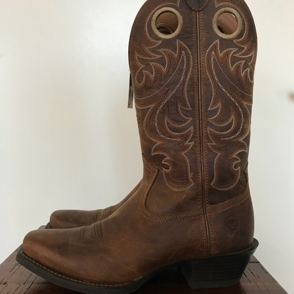Men's Ariat Sport Square Toe Western Boot - Picture 3 of 7